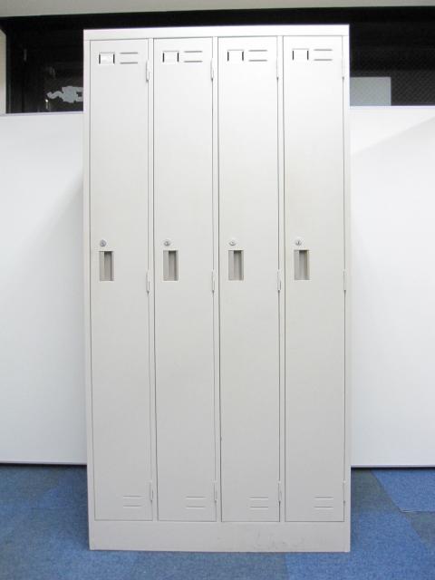 コクヨ／KOKUYO ４人用ロッカー グレー www.elsahariano.com