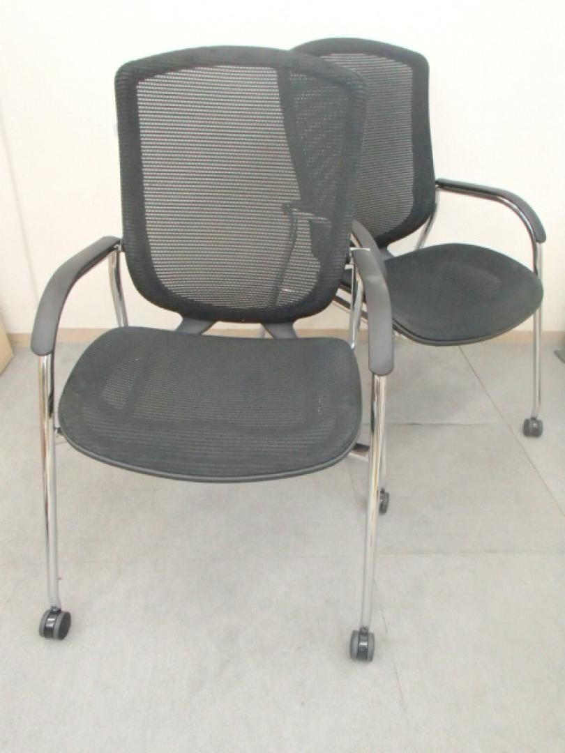 ミーティングチェア｜キャスター付｜ゲストチェア｜2脚セット【高級チェア】
                        コンテッサ
                                    中古
            