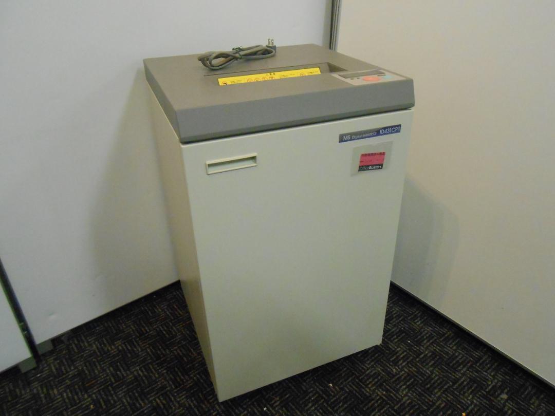 【業務用シュレッダー】◆明光商会製　ID431CPS 緊急入荷しました！◆【美品】
                        MS ID431CPS
                                    中古
            