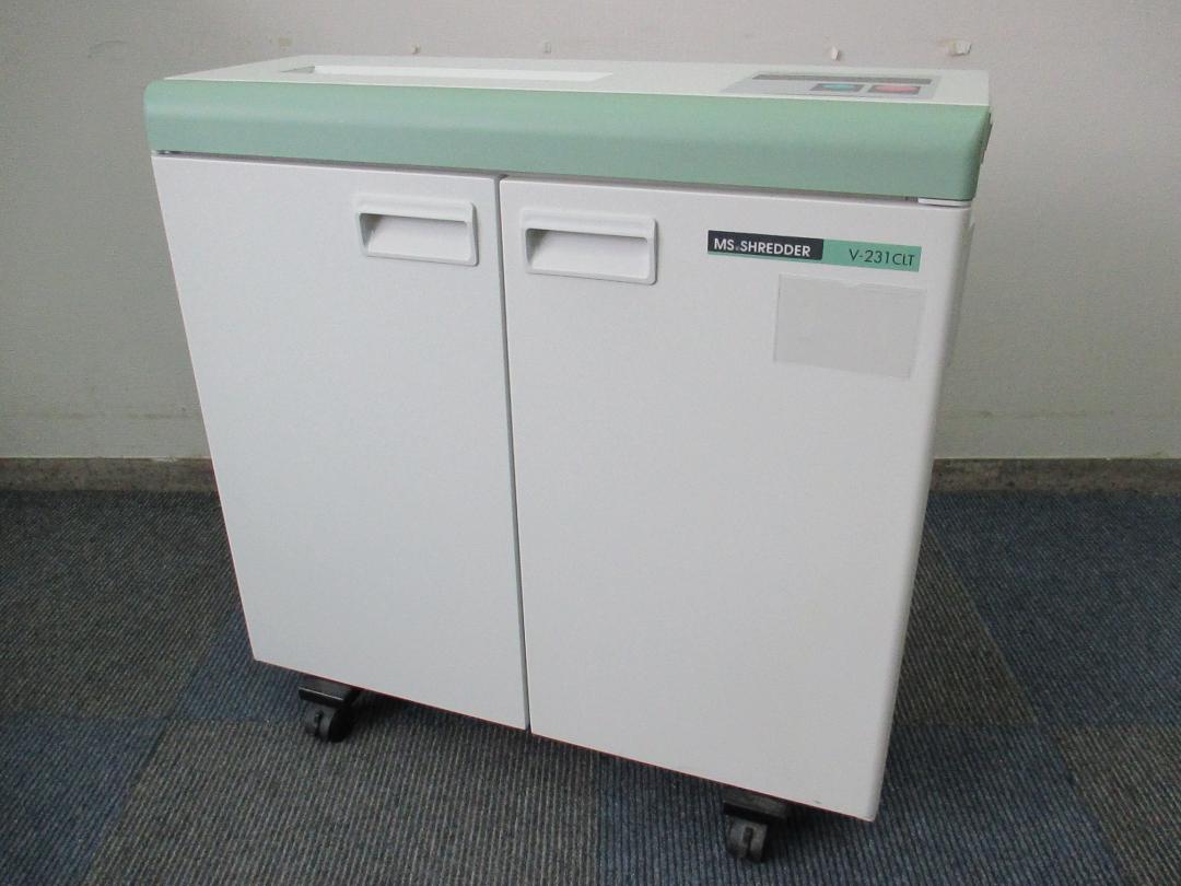 【MSシュレッダー】【A3対応】明光商会製　V-231CLT【クロスカット方式】【中古　業務用シュレッダー　千葉店】
                        
                                    中古
            