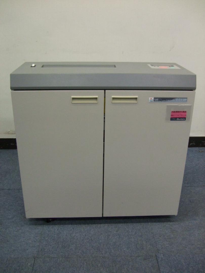幅を取らない　省スペース型　ハイスペックシュレッダー入荷致しました！！
                        ID231RP
                                    中古
            
