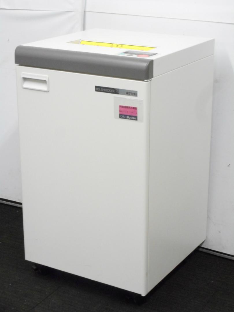 状態良好】Ａ3対応　中古ビジネスシュレッダー　最大同時裁断20枚　431FBⅡ
                        431FBⅡ
                                    中古
            