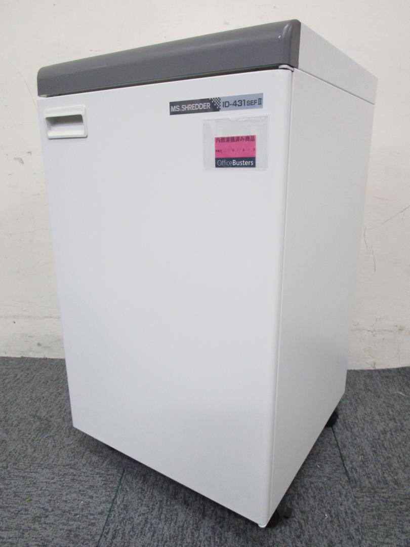  ID431SEFⅡ　新品時同時裁断55枚　高スペックシュレッダー
                        
                                    中古
            