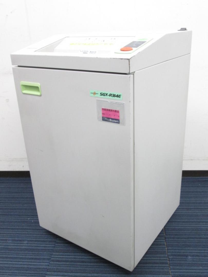 【A3対応圧縮クロスカットシュレッダー】圧縮クロスカットが出来るSGX-R314Eですよ！【中古シュレッダー】
                        SGX-R314E
                                    中古
            