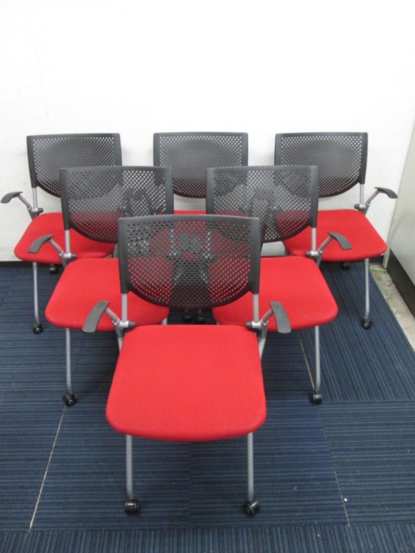 【状態良好】6脚セット｜プロスタックチェア｜オカムラ製【事務椅子】【中古オフィス家具】【中古オフィス用品】【セット商品】
                        プロスタック
                                    中古
            