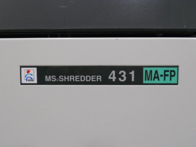 【中古】 MS-431MA-FP 明光商会 シュレッダー 125788