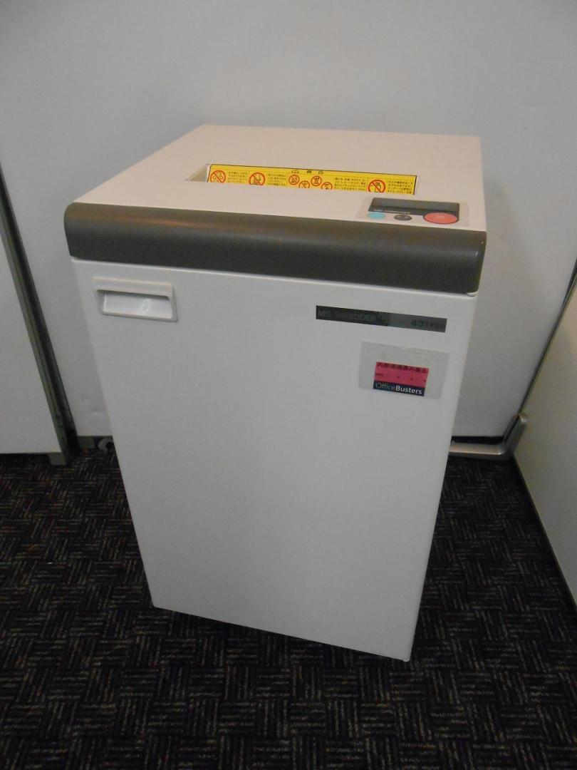 オフィスシュレッダー■大容量　高性能　高品質■明光商会　ID-431FBⅡ
                        明光商会　431ＦＢⅡ
                                    中古
            