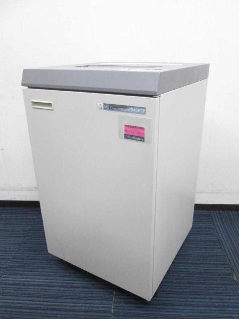 ※マイナンバー対策にも!!※【状態良好品】2005年製｜ID431CP｜スパイラルカット｜業務用シュレッダー【明光商会製】【中古シュレッダー】	
                        MS ID431CP
                                    中古
            