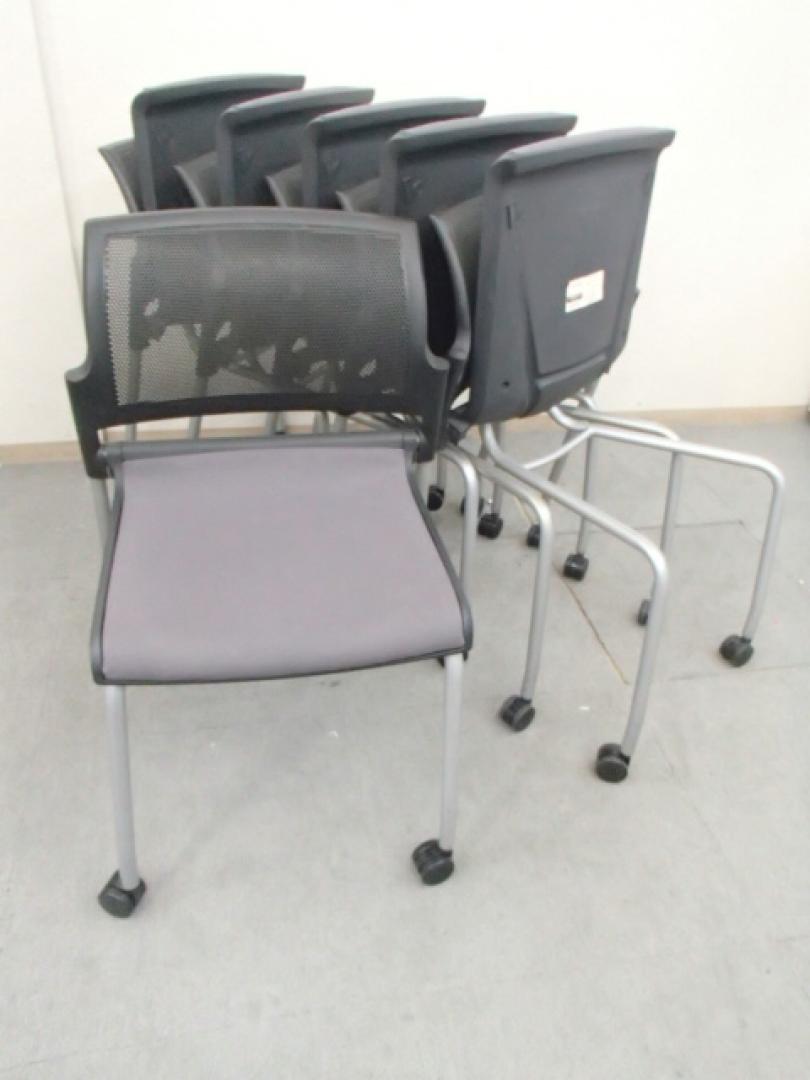 スタッキングチェア｜キャスター付｜ネスティグチェア|6脚セット
                        
                                    中古
            