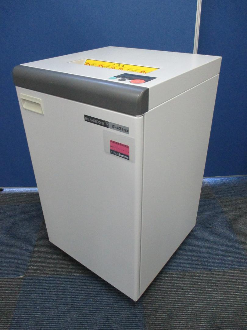 【MSシュレッダー】【A3対応】明光商会製　ID-431SEF【スパイラルカット方式】【中古　業務用シュレッダー　千葉店】
                        
                                    中古
            