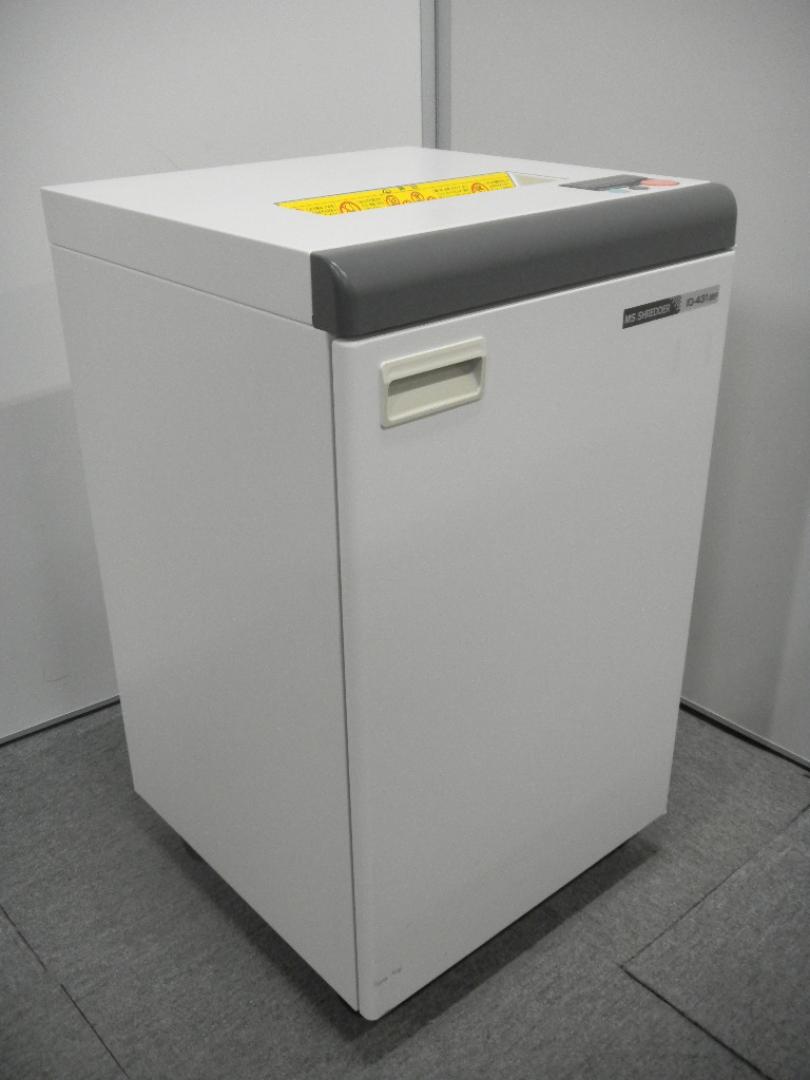 【ハイパワー裁断タイプでオフィスの業務効率アップ】 新品時最大細断枚数55枚、大容量OAシュレッダー 【ID431SEF】
                        ID431SEF
                                    中古
            