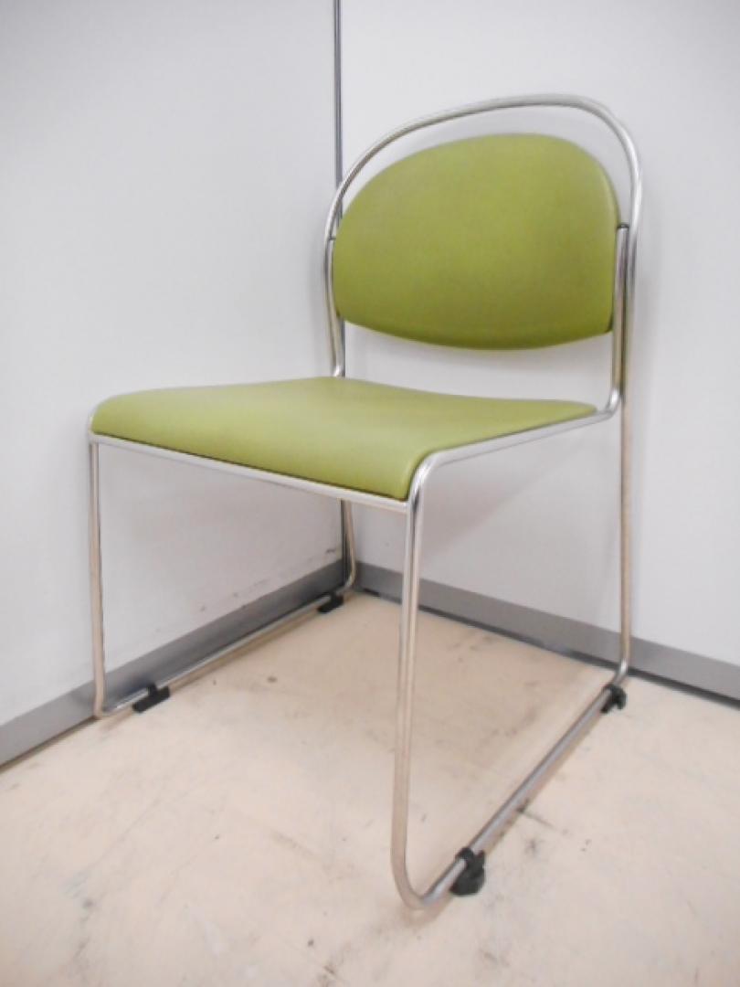スタッキングチェア■グリーン・国内メーカー品
                        
                                    中古
            