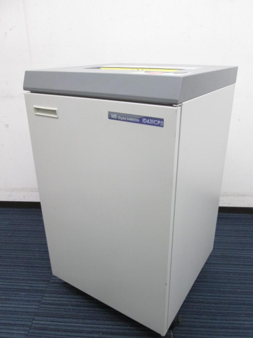 ※マイナンバー対策にも!!※【全国配送ＯＫ!!】新品時の同時裁断枚数が55枚のモンスターマシンです！クロスカットより細かいスパイラルカット採用マシン!!【中古シュレッダー】【主要商品】
                        ID431CPＳ
                                    中古
            