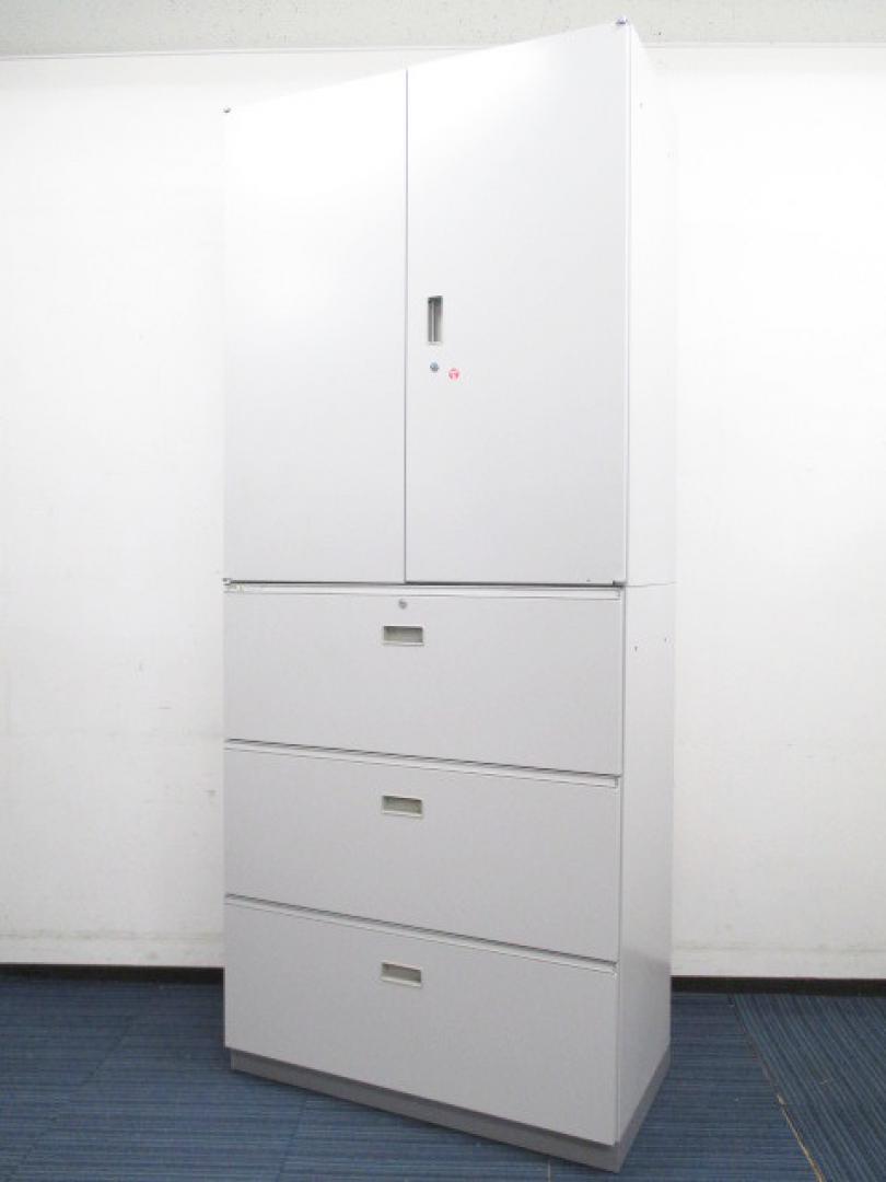 28,000円⇒26,000円値下げ【国産メーカー定番組み合わせ】両開き＋３段引き出し（ラテラル）■イトーキ製シンライン【値下品】【主要商品】【中央区】【日本橋】【中古オフィス家具】
                        シンライン/WE色
                                    中古
            