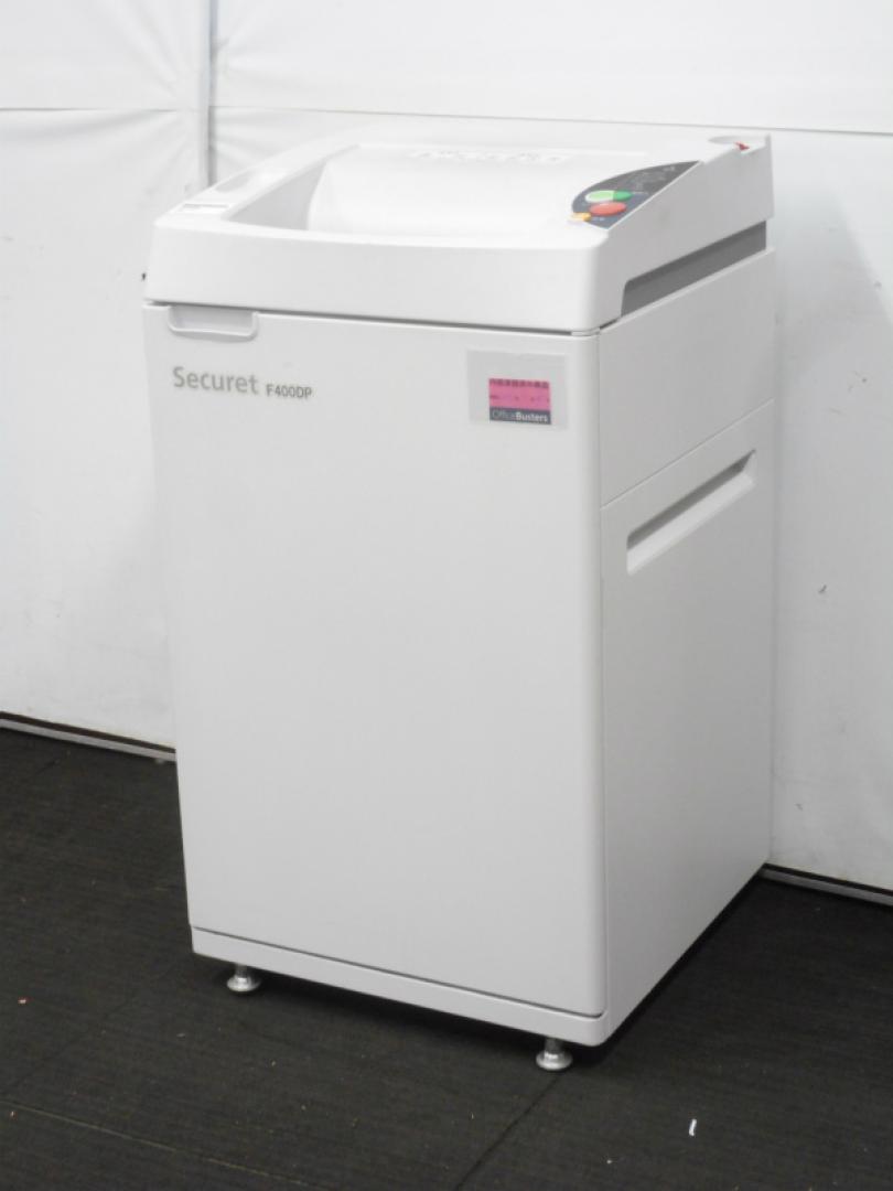 【中古ビジネスシュレッダー】Seceret F400DP　Ａ3対応クロスカット方式　最大同時裁断18枚
                        Seceret F400DP
                                    中古
            