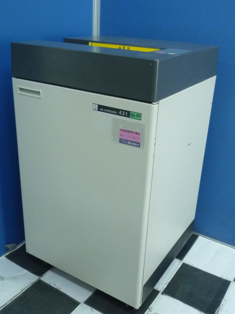 【ローコストかつ長持ち！】シュレッダーの老舗が誇る往年の名作■最大１７枚■入れ替え・増設用に是非！
                        ＭＳシュレッダー
                                    中古
            