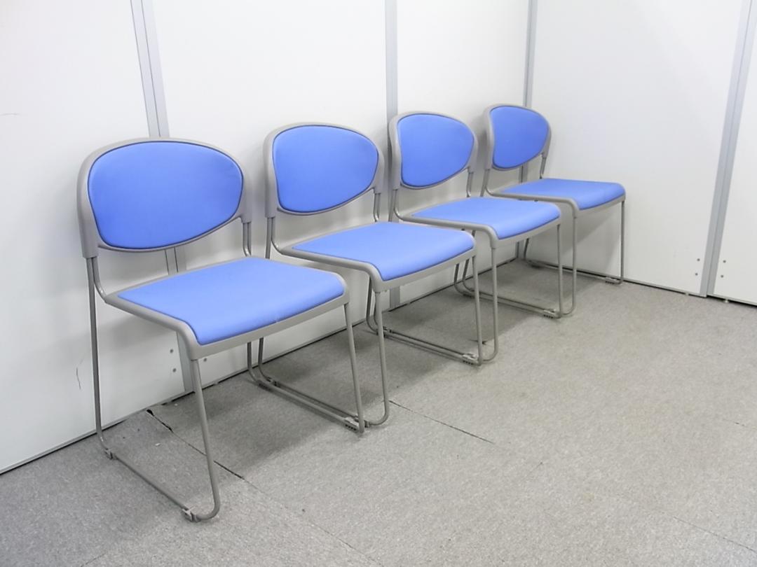 【4脚セット】会議用チェア スタッキングチェア■オカムラ製の高品質チェアがセット特別価格！！！
                        
                                    中古
            