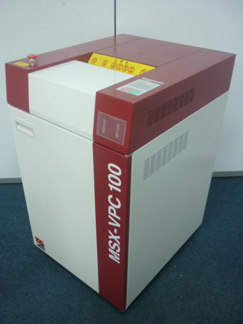 A3対応　中古クロスカットシュレッダー　大量に使用予定のお客様にオススメ商品！■
                        MSX-VPC100 
                                    中古
            