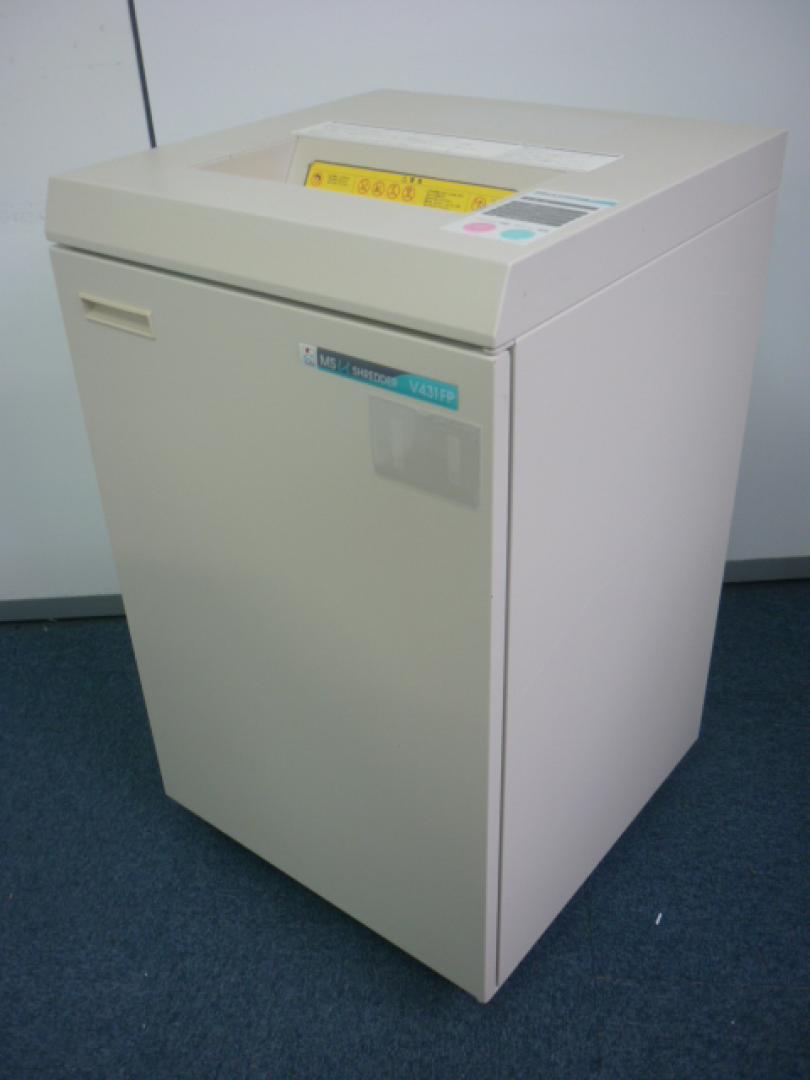 業務用シュレッダー入荷致しました。近隣のお客様は使用確認も出来ます！
                        MSシュレッダー V431FP 
                                    中古
            