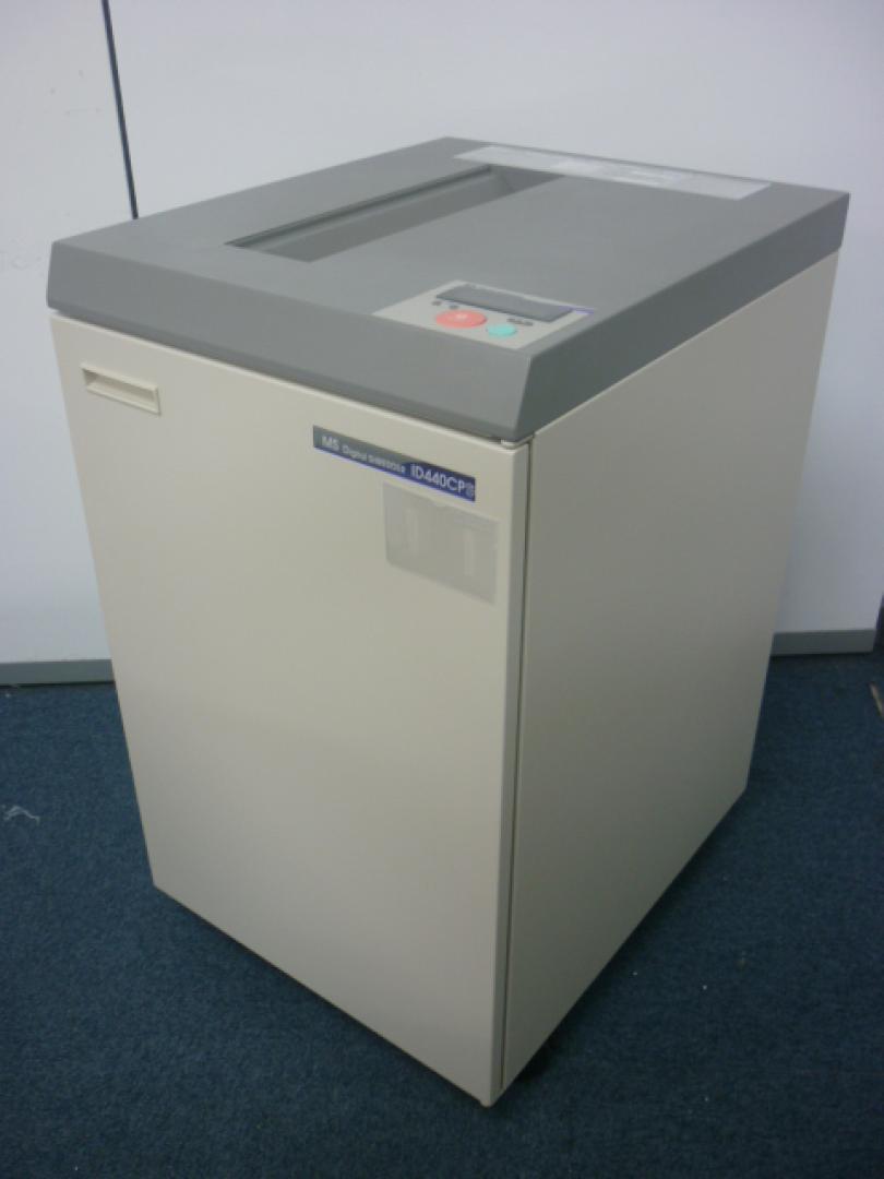 明光商会　MS SHREDDER ID440CPS  ２種類のカッターで縦切り＆横切りスパイラルカット
                        
                                    中古
            