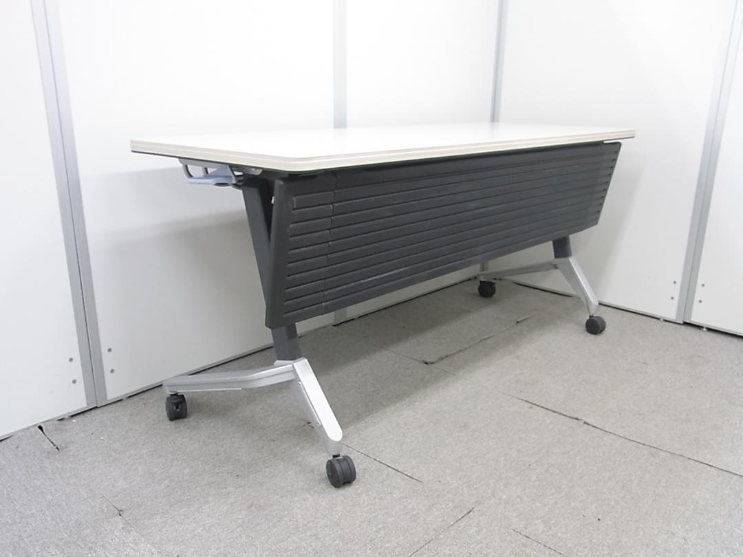 【高品質】中古 サイドスタックテーブル■使用しないときは天板折りたたみ可能■天板フラップ式 平行スタック ホワイト家具
                        
                                    中古
            