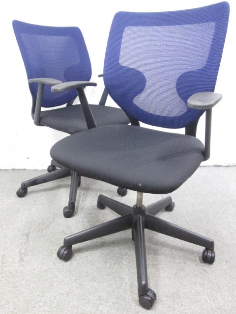 通常価格の10％OFF!　KEILHAUER【キールハワー】製メッシュバックチェア　ミーティング用としてお勧めです！【上下昇降不可】【お得な2脚セット商品】
                        
                                    中古
            