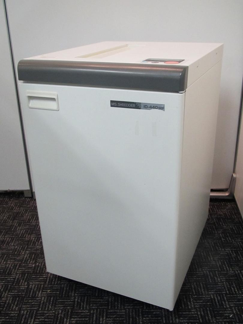 【明光商会製　裁断枚数45枚】～ＭＳ　ＩＤ440ＳＥＦ　パワフルシュレッダー～
                        ID440SEF
                                    中古
            
