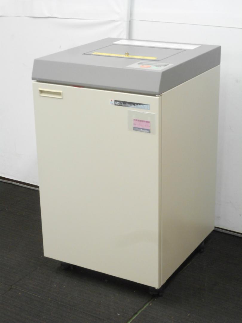 【側面にへこみあり】クロスカットシュレッダー　A3サイズの書類、CD/FD/カード類の裁断可能　【中古】
                        MS Digital Shredder　データメディアM-Ⅱ (M-II) 
                                    中古
            