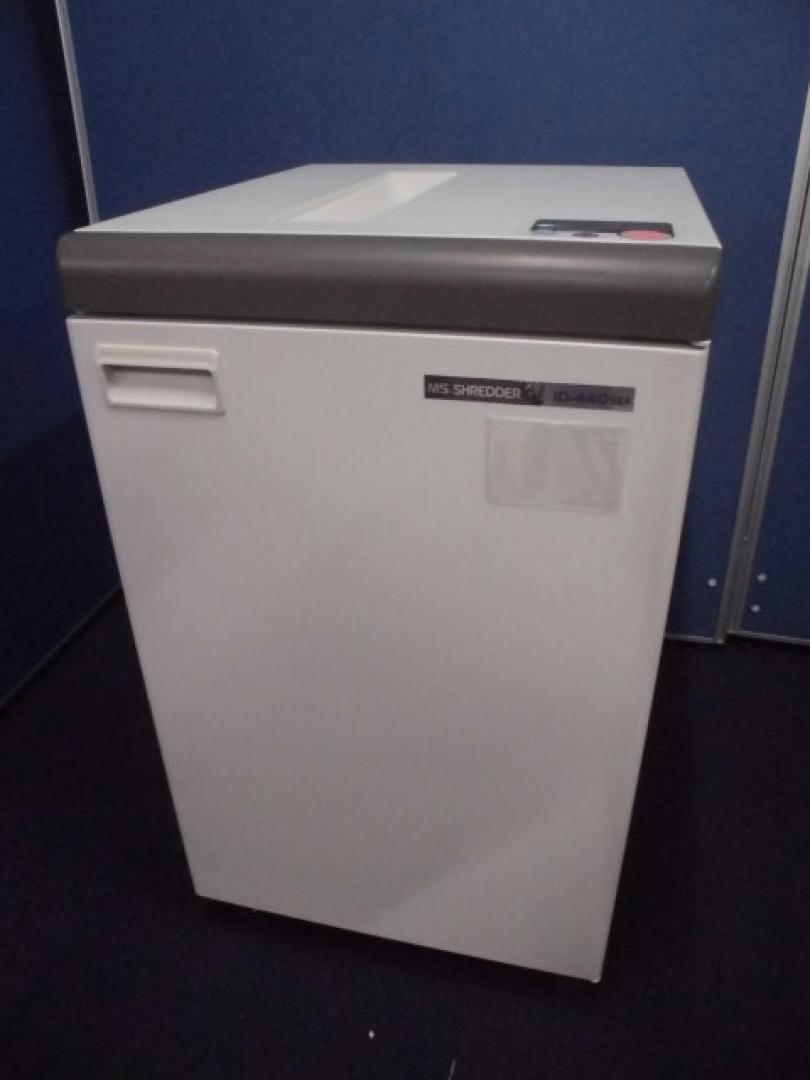 【同時裁断45枚/97ℓの大容量！】明光商会｜オフィスシュレッダー｜ID-440SEF【状態・動作良好◎】
                        MS SHREDDER
                                    中古
            