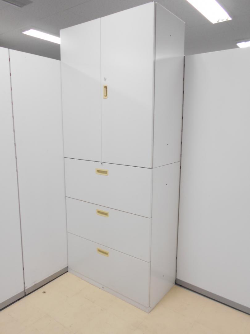 スチールケース製　書庫セット　【両開き＋3段ラテラル】
                        
                                    中古
            