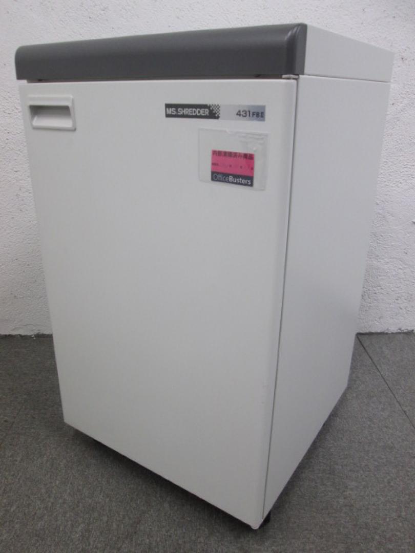 【業務用オフィスシュレッダー】【高性能機　スパイラルカット方式】【明光商会　ID-431FBⅡ】
                        
                                    中古
            