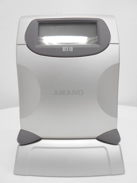アマノ 電子タイムレコーダー BX-6200 ホワイト 1台 - 1