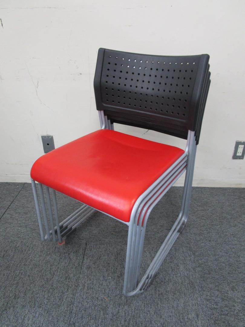 【セット商品】【4脚セット】 重ねて収納出来ます！会議用チェア　事務チェア　大量入荷【状態良好】【ロット】
                        
                                    中古
            
