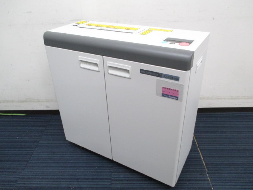 【ホッチキスやCD-ROMも裁断可能！】ID231SRM｜安心のスパイラルカット方式｜A3用紙対応｜中古シュレッダー
                        
                                    中古
            