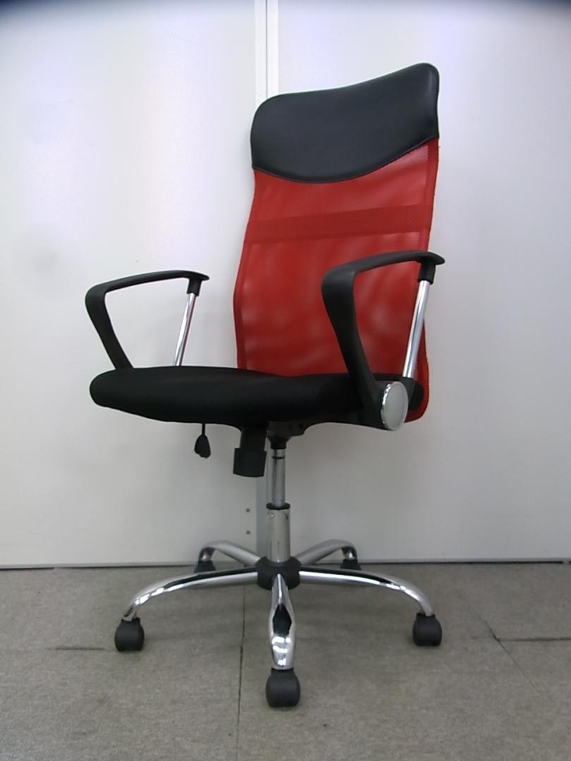 【4脚限定！早い者勝ち！】ハイバック 肘付きチェア メッシュタイプ■肘置き部分に擦れ有り■通気性の良いメッシュチェア
                        メッシュハイバックチェアー
                                    中古
            