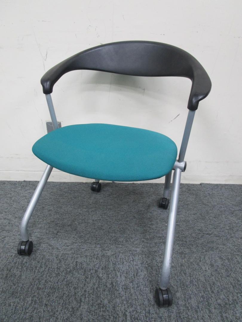 【会議用チェア】内田洋行製　ネスティングチェア※平行に収納可能！【状態良好】
                        FM-290
                                    中古
            