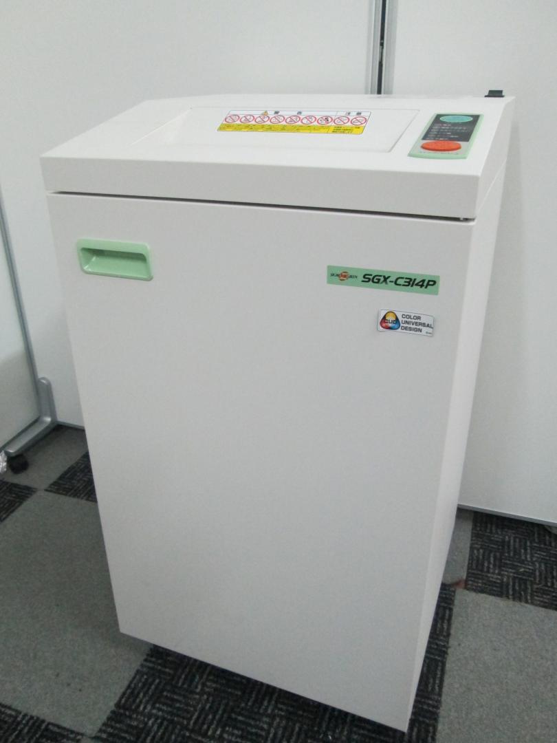 オフィスに１台は欲しい！シグマ社製のクロスカット式シュレッダーです
                        ＳＧＸ-Ｃ314Ｐ
                                    中古
            