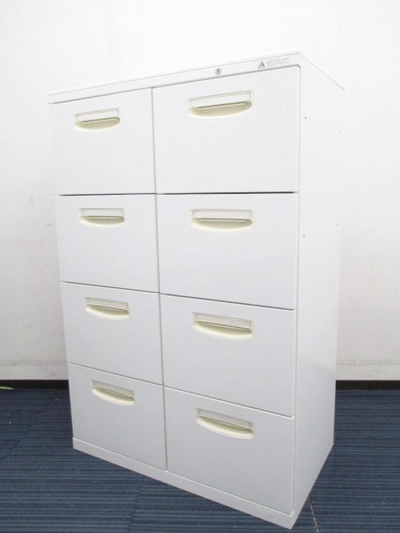38,000円⇒29,800円【ホワイト色がイイネ！】A4ファイルキャビネットの進化盤!?｜セパレートロックダブルバーチカルキャビネット｜非常に便利！【値下品】
                        SA
                                    中古
            