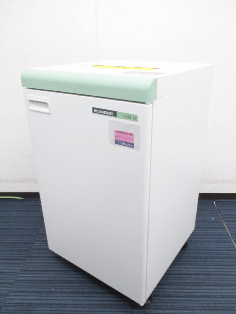 ※マイナンバー対策にも!!※【全国配送ＯＫ】裁断機能は良好｜14枚同時裁断確認済み｜業務用中古シュレッダー｜ワンカットクロス方式
                        V431CF
                                    中古
            