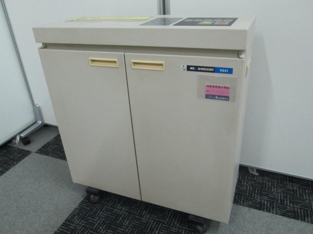 【オススメの１台】オフィスタイプのシュレッダー。オフィスに１台は欲しい１品です！
                        
                                    中古
            