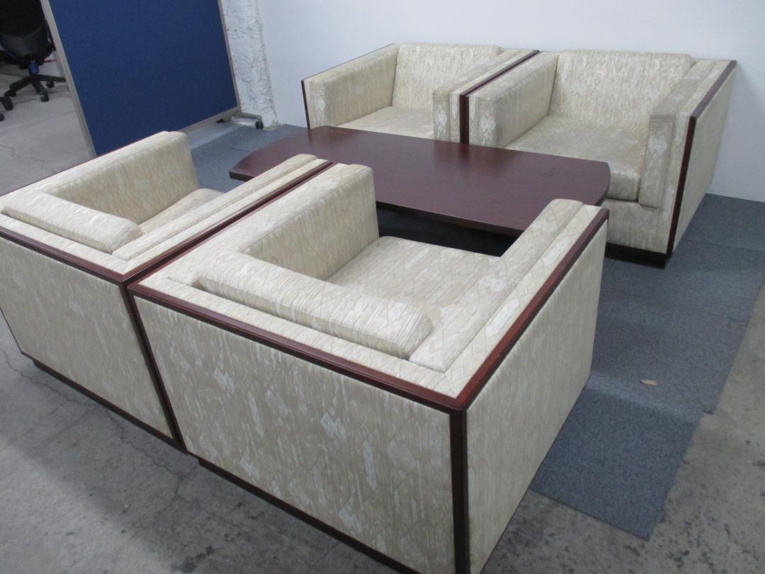 中古】 天童木工/TENDO 応接セット一式 135571 - 中古オフィス