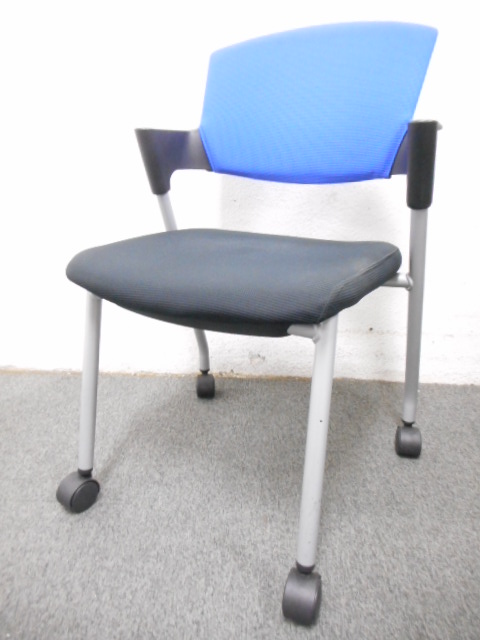 ≪ 売れ筋！≫ ■スタッキングチェア（キャスター付）ブルー　■コクヨ　プロッティ【グッドデザイン賞受賞商品】KOKUYO Protty【ロット】
                        プロッティ
                                    中古
            