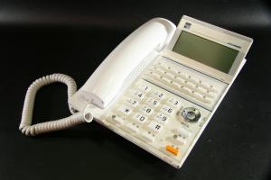 【SAXA】製　デザインが売りの【18ボタン標準電話機(白)】　少人数事務所の方におススメ　【Astralシリーズ対応】