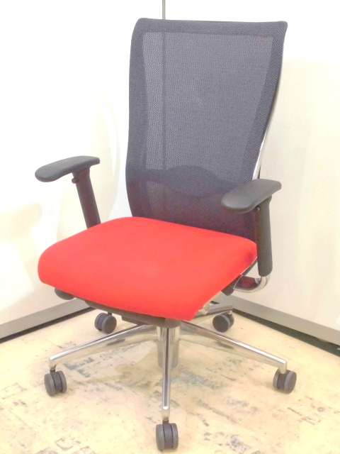 中古】フォスターチェア CR-G1240 コクヨ/KOKUYO 肘付ハイバックチェア 