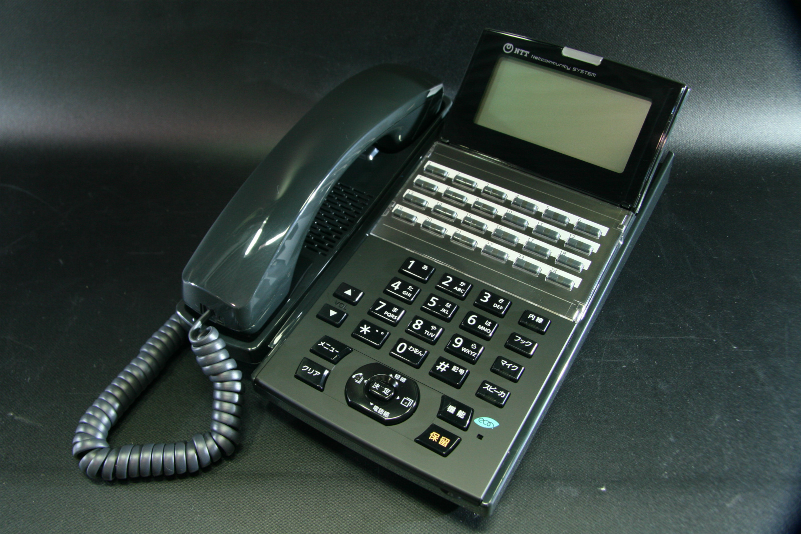 中古】αNX NX2-<24>STEL-<1><K> NTT 電話機 138239 中古オフィス家具ならオフィスバスターズ