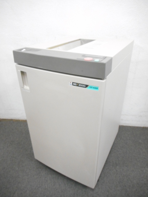 【最大40枚細断！】■MSシュレッダー　IVP440F■【明光商会】【業務用シュレッダー】
                        MSシュレッダー MSX2000
                                    中古
            