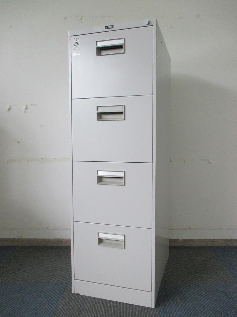【中古希少品】【鍵付き】イトーキ製　Ｂ4ファイルキャビネット【状態良好】α
                        シンライン
                                    中古
            