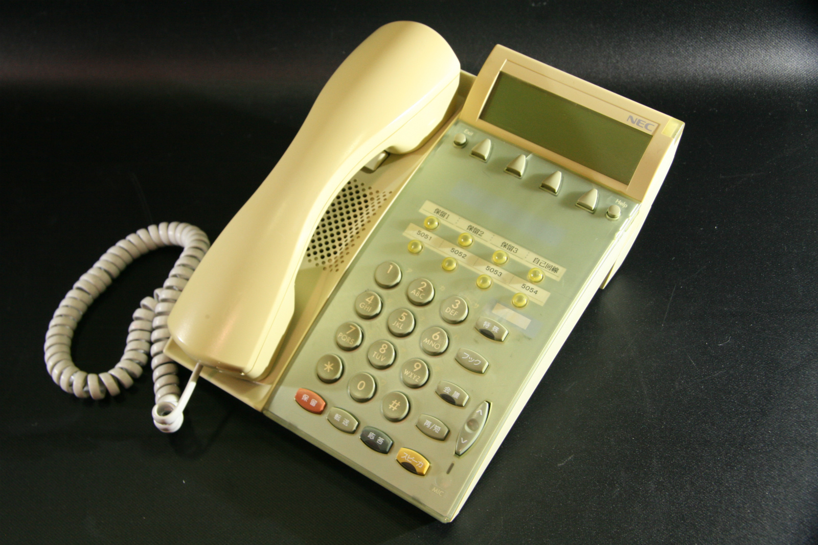 【中古】SOLUTE DTP-8D-1D(WH) NEC 電話機 141348