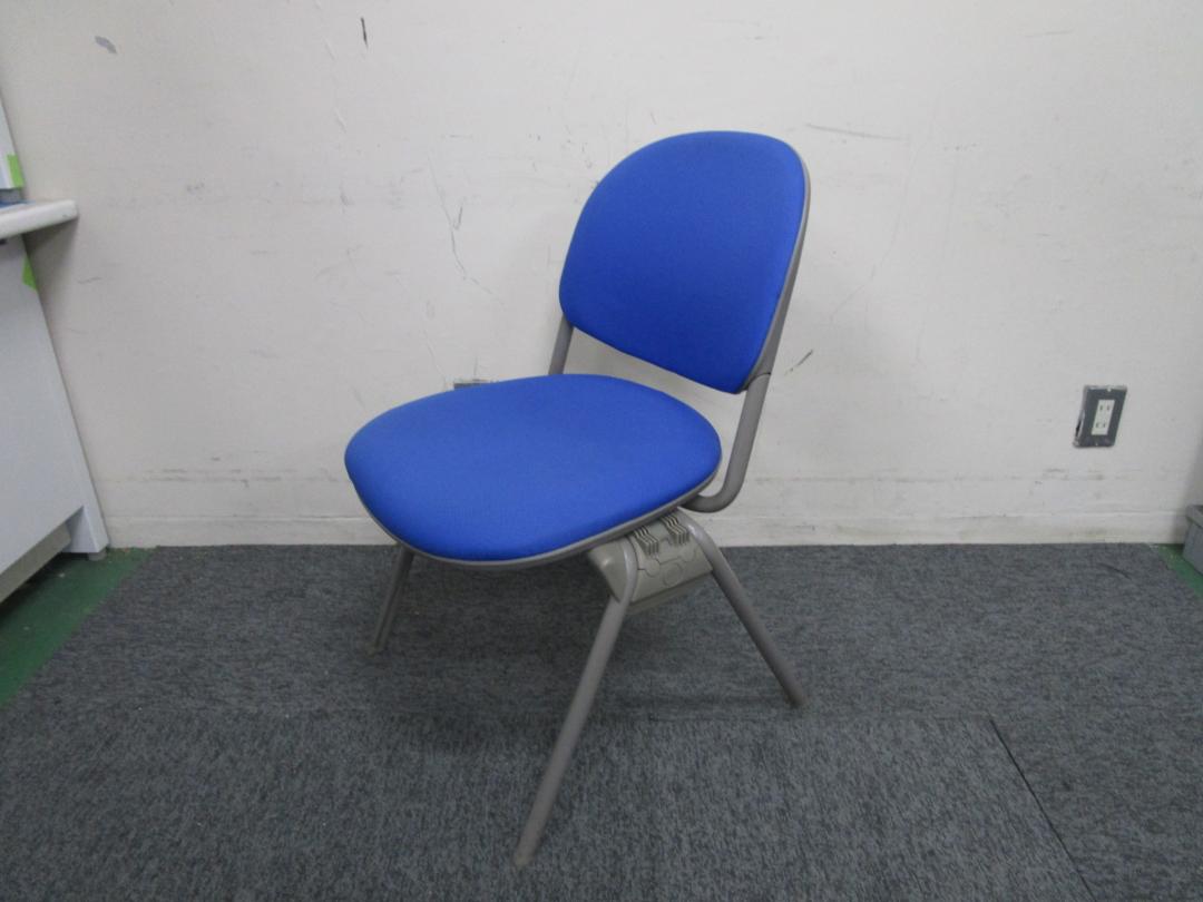 【重ねて収納出来ます！】オカムラ製（okamura）スタッキングチェア【トーションライン(TORSION)】【色：ブルー】
                        トーションライン
                                    中古
            