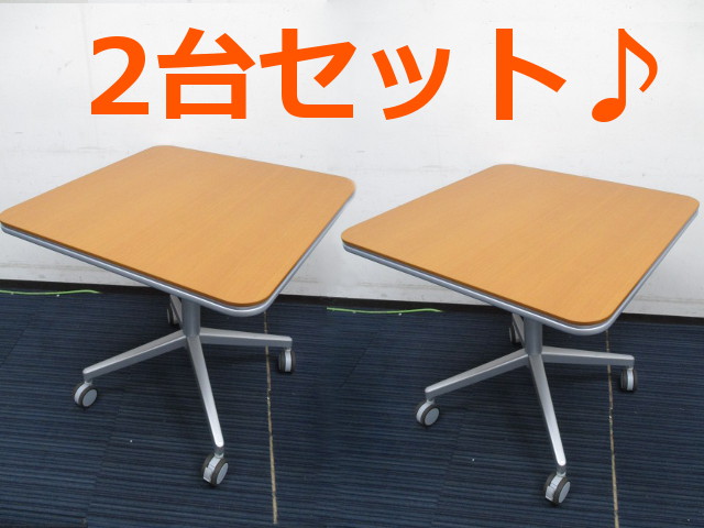 25,000円⇒19,800円｜お洒落テーブル（キャスター付）｜アットラボ｜状態良好【セット商品】【値下品】
                        アットラボ
                                    中古
            